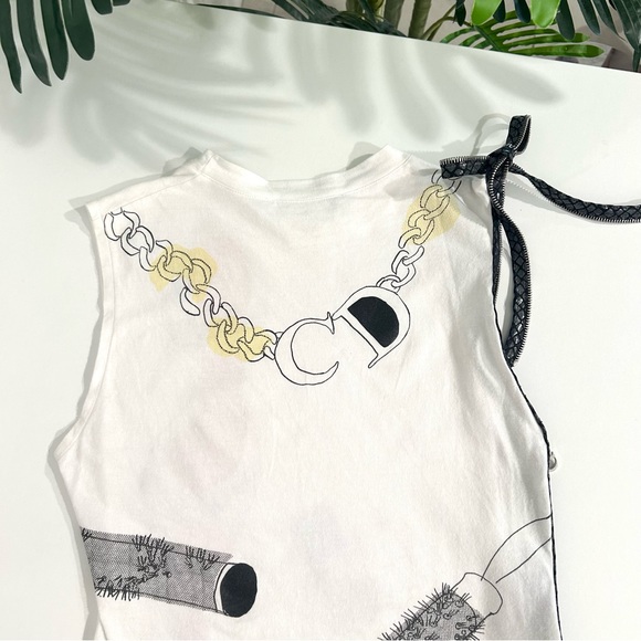 Authentic Dior by Galliano Graphic Tank Top - Picture 4 of 9
